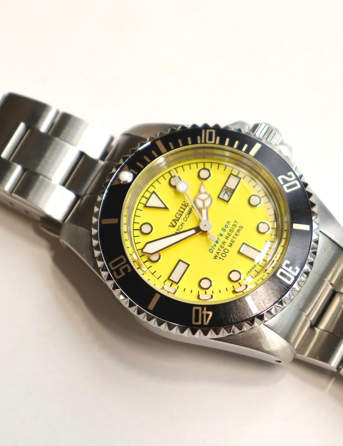 VAGUE WATCH DIVER'S SON ACIER DS-L-001SB