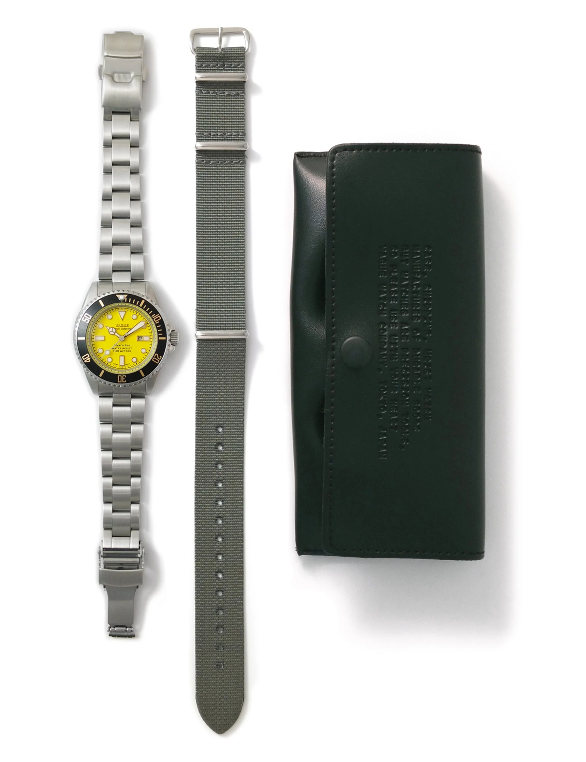 VAGUE WATCH DIVER'S SON ACIER DS-L-001SB