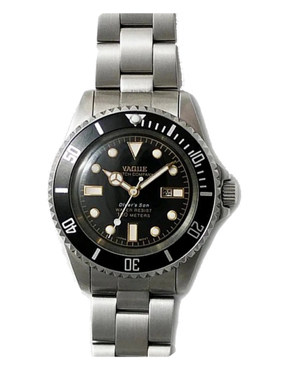 VAGUE WATCH DIVER'S SON ACIER DS-L-001SB