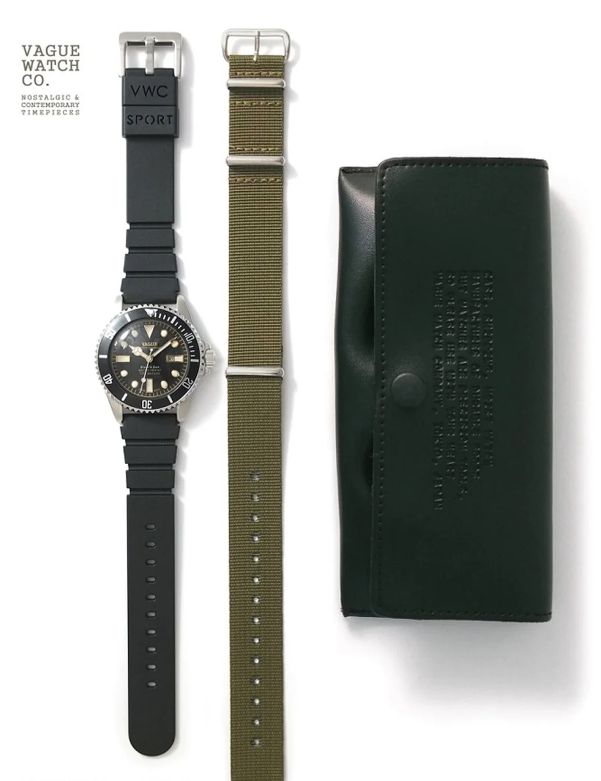 VAGUE WATCH DIVER'S SON NYLON POLYURETHANE STRAP