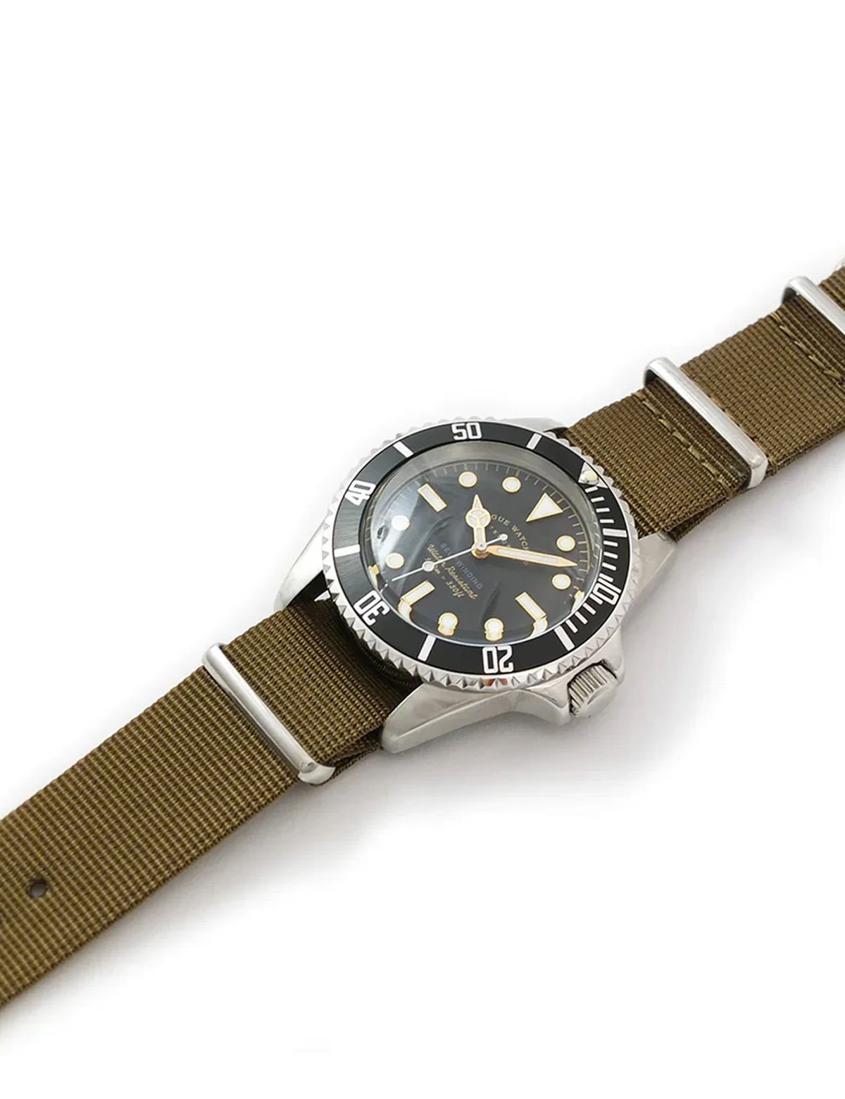 VAGUE WATCH GRY FAD DEPTHS BLACK AUTOMATIQUE