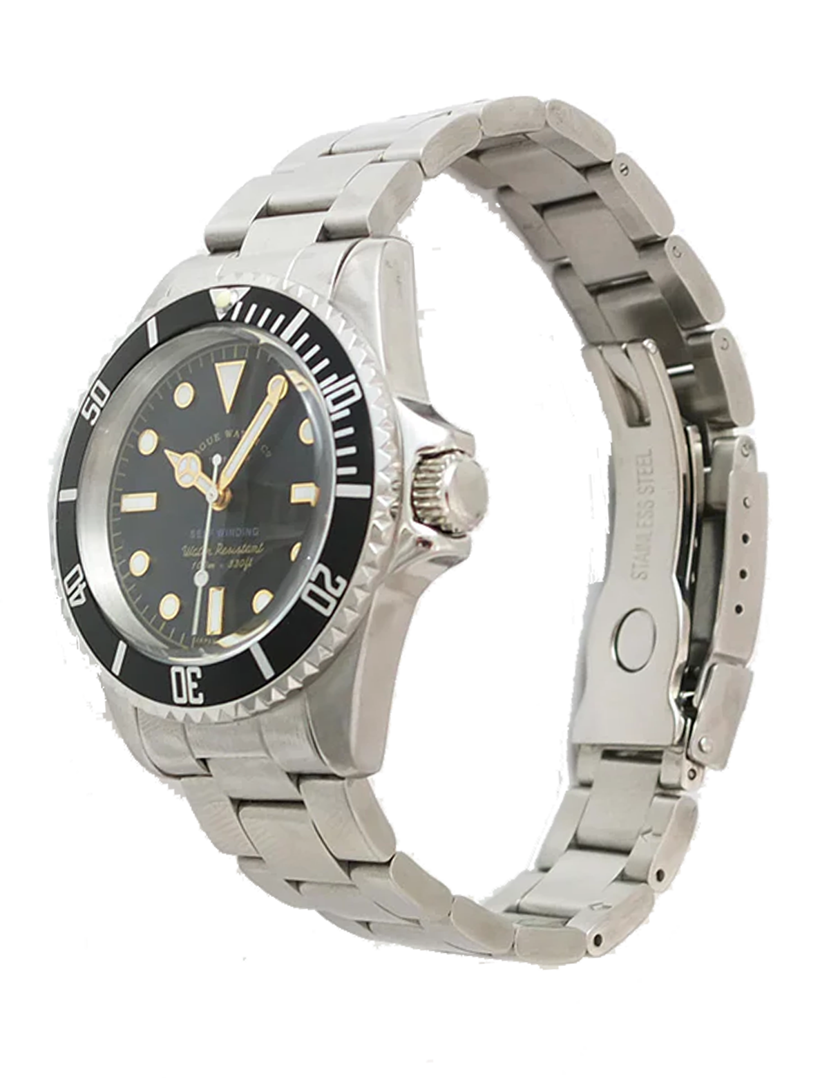 VAGUE WATCH GRY FAD DEPTHS BLACK AUTOMATIQUE