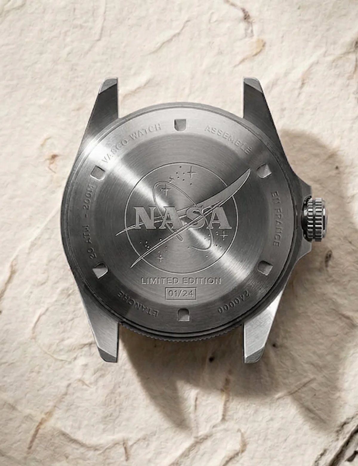 VASCO NASA® WORLDTIMER ACIER