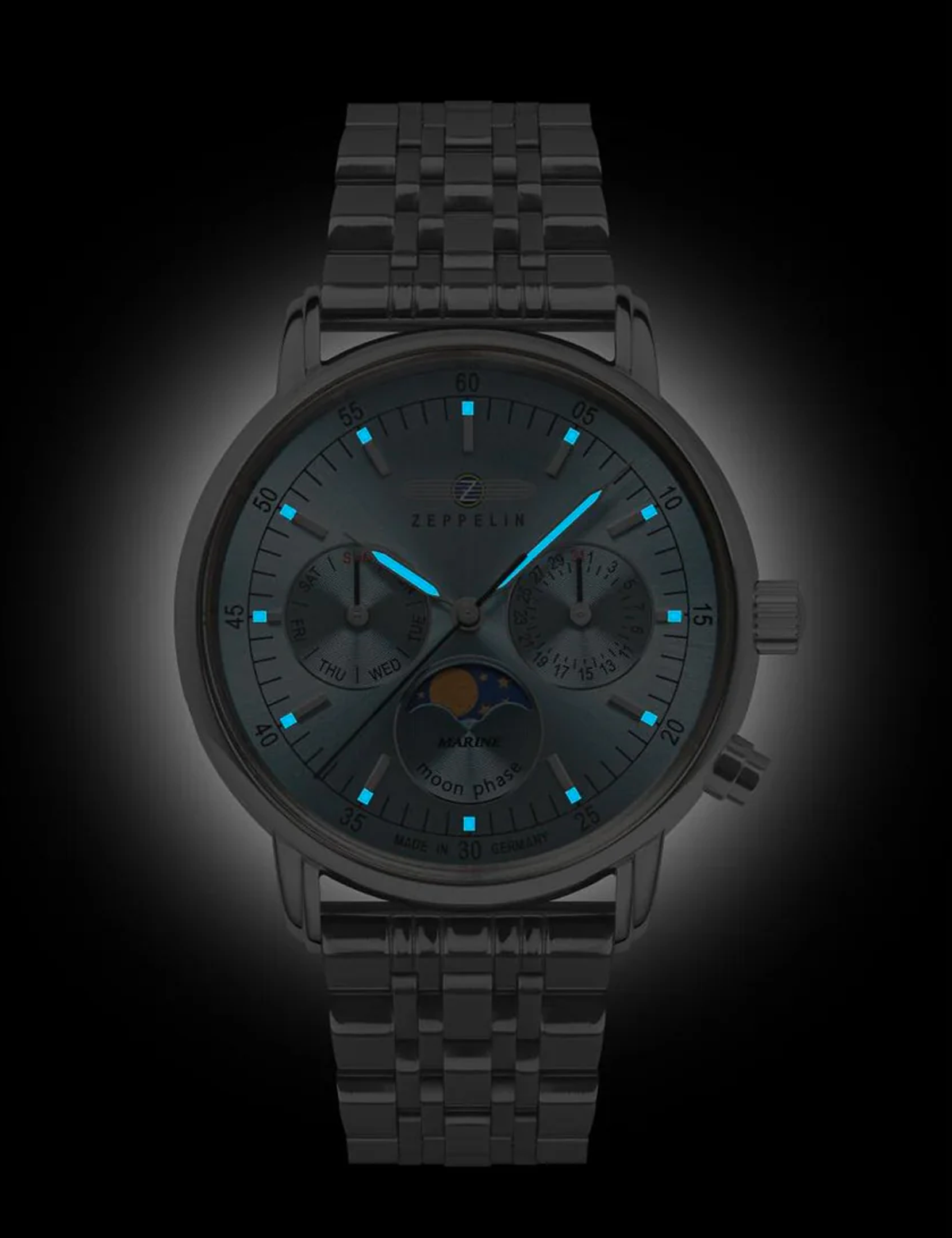 ZEPPELIN 8637M-3 MOON PHASE