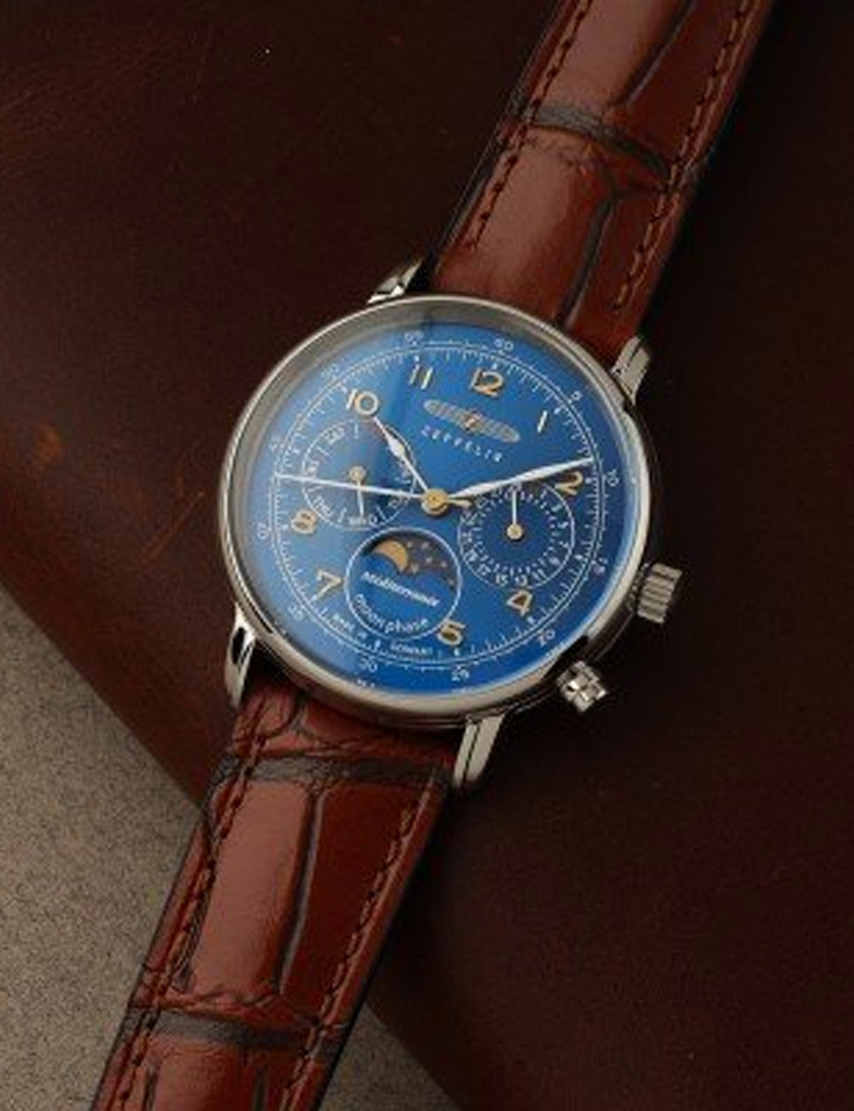 ZEPPELIN MEDITERRANE MOONPHASE 36MM 9637-3