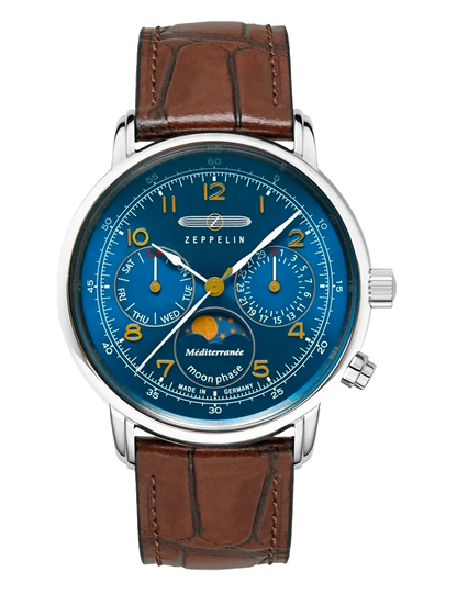 ZEPPELIN MEDITERRANE MOONPHASE 36MM 9637-3