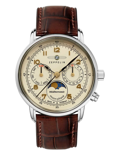 ZEPPELIN MEDITERRANE MOONPHASE 36MM