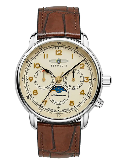 ZEPPELIN MEDITERRANE MOONPHASE 42MM