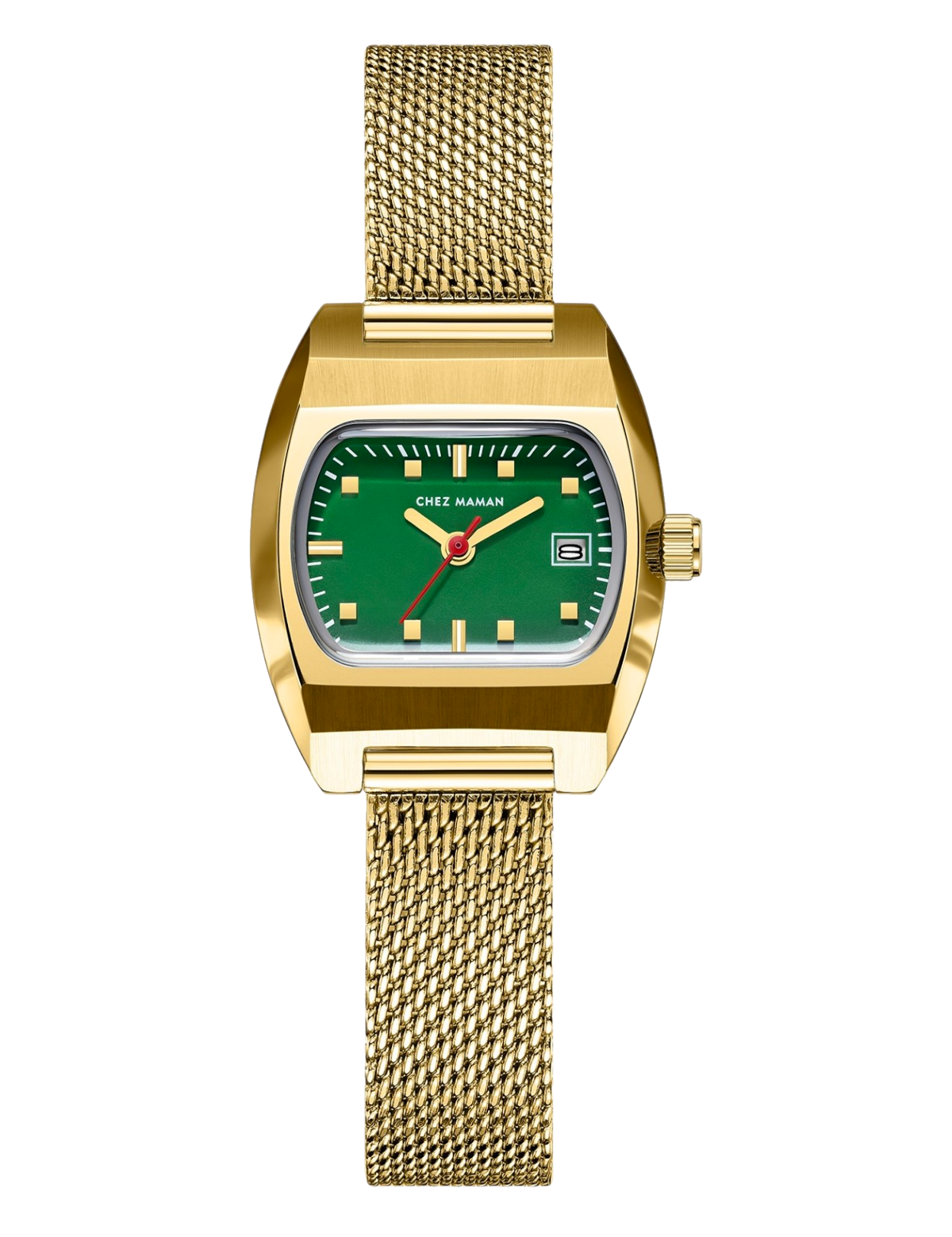 CHEZ MAMAN LA MINI MAGNUM GOLD BASIL GREEN 25MM