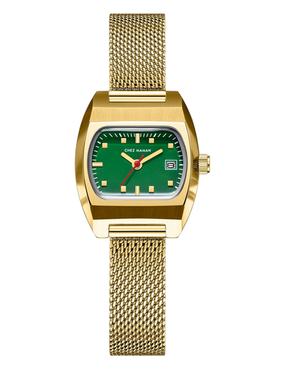 CHEZ MAMAN LA MINI MAGNUM GOLD BASIL GREEN 25MM