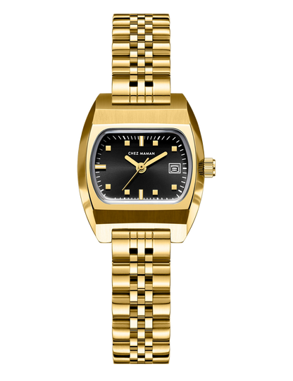CHEZ MAMAN LA MINI MAGNUM GOLD BLACK 25MM