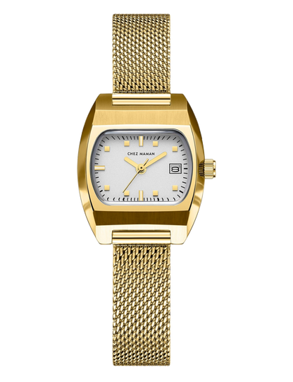 CHEZ MAMAN LA MINI MAGNUM GOLD CREAM 25MM