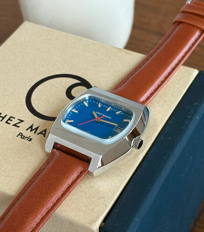 CHEZ MAMAN THE MAGNUM DENIM BLUE