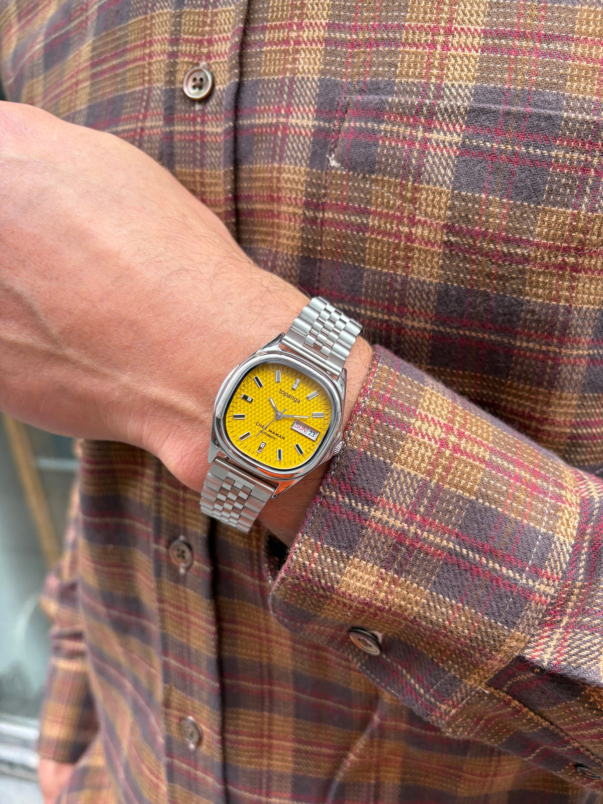 CHEZ MAMAN TOPANGA SUNSET YELLOW